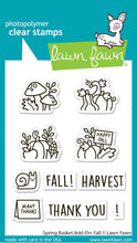 Load image into Gallery viewer, Lawn Fawn - spring basket add-on : fall- clear stamp set - Design Creative Bling
