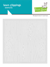 Carica l'immagine nel visualizzatore di Gallery, Lawn Fawn - woodgrain stencil - lawn clippings - Design Creative Bling
