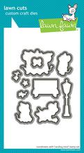 Load image into Gallery viewer, Lawn Fawn - caroling mice lawn cuts - lawn cuts - Design Creative Bling
