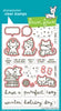 Lawn Fawn - cozy cats lawn cuts - lawn cuts - Design Creative Bling