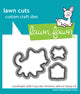 Load image into Gallery viewer, Lawn Fawn - cozy cats christmas add-on lawn cuts - lawn cuts - Design Creative Bling
