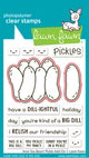 Lade das Bild in den Galerie-Viewer, Lawn Fawn - how you bean? pickle add-on lawn cuts - lawn cuts - Design Creative Bling
