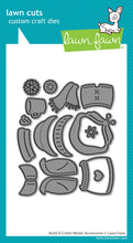 Cargar imagen en el visor de la galería, Lawn Fawn - build-a-critter winter accessories - lawn cuts - Design Creative Bling
