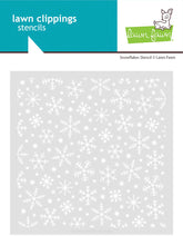 Load image into Gallery viewer, Lawn Fawn - snowflakes stencil - lawn cuts - Design Creative Bling
