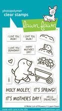 Charger l'image dans la galerie, Lawn Fawn-Clear Stamps- a mole lot of flowers
