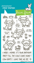 Load image into Gallery viewer, Lawn Fawn-Clear Stamps- highland cows!

