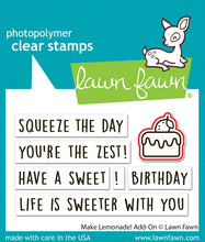 Lade das Bild in den Galerie-Viewer, Lawn Fawn - make lemonade! add-on - lawn cuts
