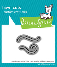 Carica l'immagine nel visualizzatore di Gallery, Lawn Fawn - i like cute moths add-on - lawn cuts
