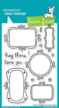 Carica l&#39;immagine nel visualizzatore di Gallery, Lawn Fawn - flirty frames - clear stamp set - Design Creative Bling
