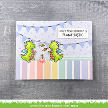 Load image into Gallery viewer, Lawn Fawn-Clear Stamps-little dragon flip-flop - Design Creative Bling
