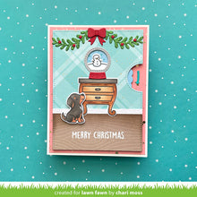 Load image into Gallery viewer, Lawn Fawn - reveal wheel little snow globe: dog add-on - lawn cuts - lawn cuts - Design Creative Bling
