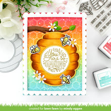 Load image into Gallery viewer, Lawn Fawn -  honeycomb stencil - lawn cuts - Design Creative Bling
