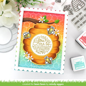 Lawn Fawn - hive five- clear stamp set - Design Creative Bling