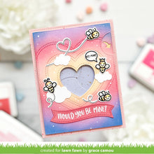 Carica l&#39;immagine nel visualizzatore di Gallery, Lawn Fawn - magic iris heart add-on - lawn cuts - Design Creative Bling
