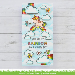 Lawn Fawn-Clear Stamps-My Rainbow - Design Creative Bling