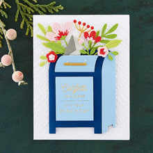 Load image into Gallery viewer, Spellbinders - Glimmer Hot Foil Plates - ALL-OCCASION MAILBOX GREETINGS GLIMMER HOT FOIL PLATE FROM THE PARCEL &amp; POST COLLECTION - Design Creative Bling
