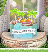 Cargar imagen en el visor de la galería, Lawn Fawn - platform pop-up palm tree inserts - lawn cuts - Design Creative Bling
