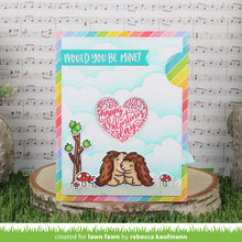 Carica l&#39;immagine nel visualizzatore di Gallery, Lawn Fawn - magic iris heart add-on - lawn cuts - Design Creative Bling
