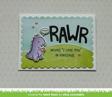 Load image into Gallery viewer, Lawn Fawn - rawr - clear stamp set
