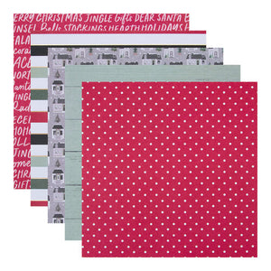 Spellbinders - Santa Lane - Santa Lane Paper Pad from Santa Lane Collection - Design Creative Bling