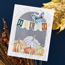 Load image into Gallery viewer, Spellbinders-cardstock - FOILED VELLUM 6 X 6&quot; PAPER PAD FROM THE SERENADE OF AUTUMN COLLECTION - Design Creative Bling
