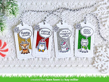 Load image into Gallery viewer, Lawn Fawn - say what? gift tags - lawn cuts - Design Creative Bling
