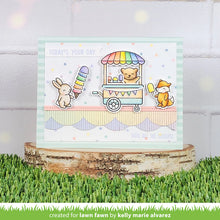 Charger l&#39;image dans la galerie, Lawn Fawn-Clear Stamps-treat cart - Design Creative Bling
