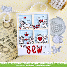 Load image into Gallery viewer, Lawn fawn - what&#39;s sewing on? collection pack - 12x12
