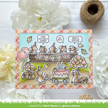 Load image into Gallery viewer, Lawn Fawn-Clear Stamps-  simply celebrate squirrels
