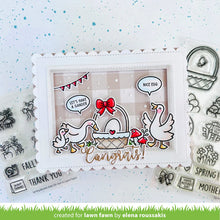Load image into Gallery viewer, Lawn Fawn - spring basket add-on : fall- clear stamp set - Design Creative Bling
