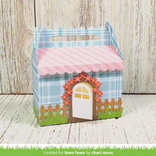 Charger l&#39;image dans la galerie, Lawn Fawn - scalloped treat box spring house add-on -lawn cuts - Design Creative Bling

