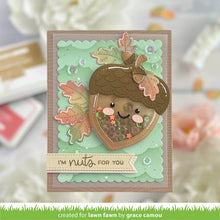 Load image into Gallery viewer, Lawn Fawn - stitched acorn frame - lawn cuts
