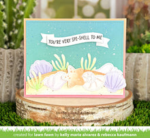Load image into Gallery viewer, Lawn Fawn - stitched seashells - lawn cuts - Design Creative Bling
