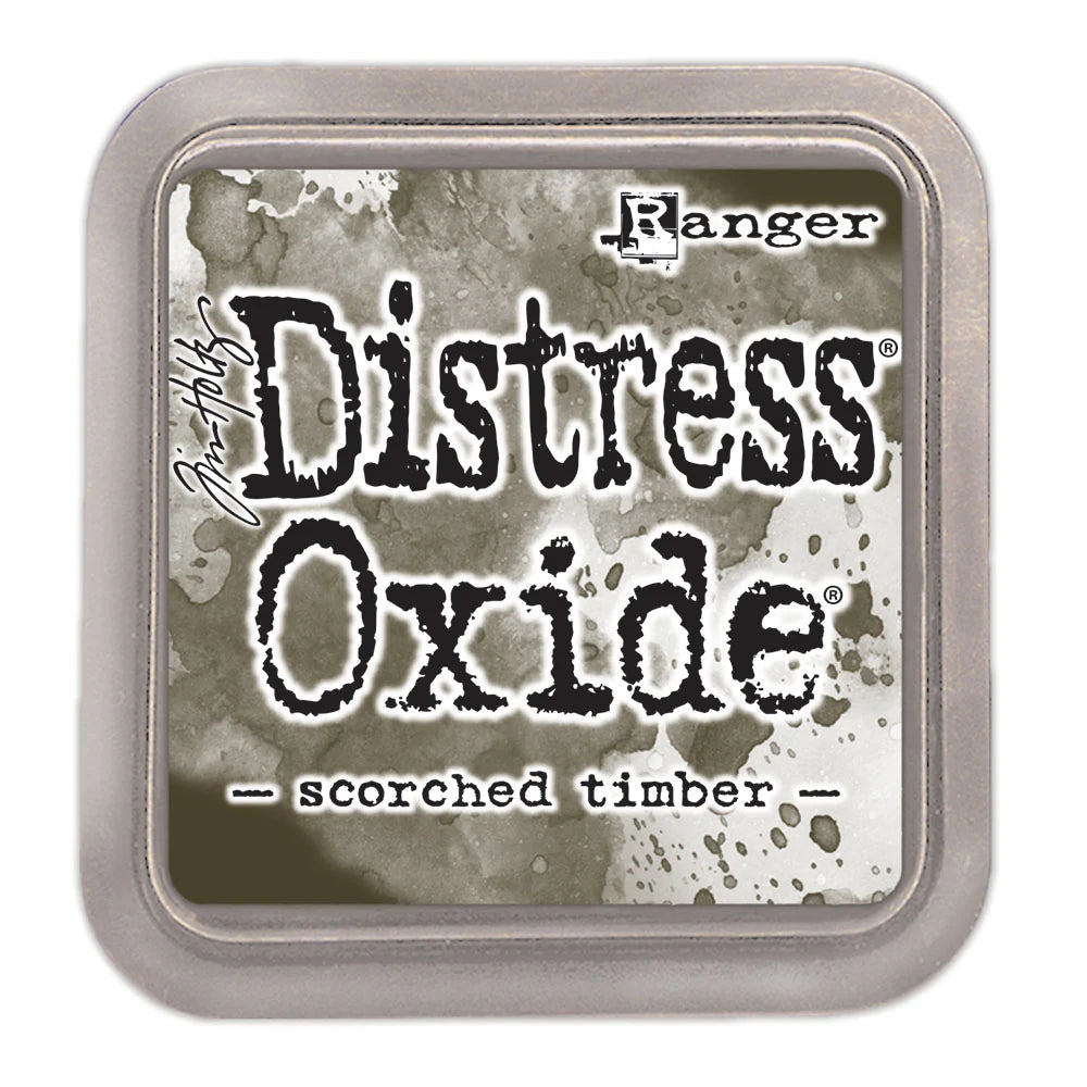 Tim Holtz Distress® Oxide® Ink Pad Scorched Timber (Jan 2024 New Color) - Design Creative Bling