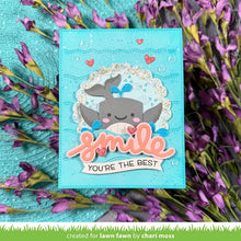 Load image into Gallery viewer, Lawn Fawn - tiny gift box whale and dolphin add-on - lawn cuts
