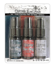 Load image into Gallery viewer, Ranger-Tim Holtz- Distress Holiday 2022 Mica Stain Set #5 - Design Creative Bling

