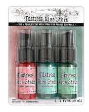 Carica l&#39;immagine nel visualizzatore di Gallery, Ranger-Tim Holtz- Distress Holiday 2022 Mica Stain Set #6 - Design Creative Bling
