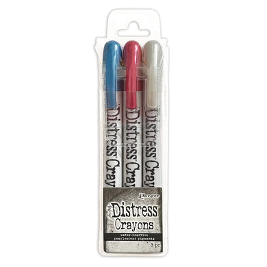 Ranger Ink - Tim Holtz - Distress Mica Crayons HOLIDAY PEARL SET 5 - Design Creative Bling