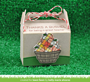 Lawn Fawn - thanks a bushel - clear stamp set - Design Creative Bling