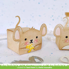 Load image into Gallery viewer, Lawn Fawn - tiny gift box mouse add-on - lawn cuts - Design Creative Bling
