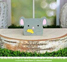 Load image into Gallery viewer, Lawn Fawn - tiny gift box mouse add-on - lawn cuts - Design Creative Bling
