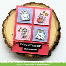 Load image into Gallery viewer, Lawn Fawn-Clear Stamps-  valentine mice

