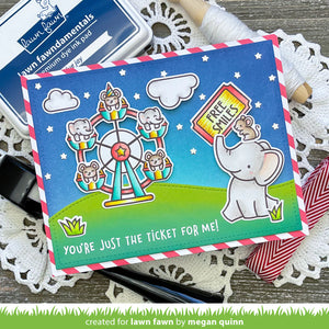 Lawn Fawn - wheely great day - clear stamp set
