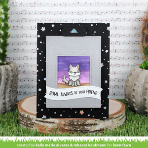 Lawn Fawn-starry sky background hot foil plate-hot foil