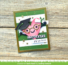 Load image into Gallery viewer, Lawn Fawn - woodland critter huggers graduation add-on - lawn cuts - Design Creative Bling
