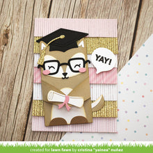 Load image into Gallery viewer, Lawn Fawn - woodland critter huggers graduation add-on - lawn cuts - Design Creative Bling
