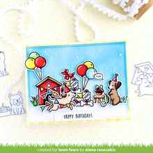 Load image into Gallery viewer, Lawn Fawn - yappy birthday - clear stamp set
