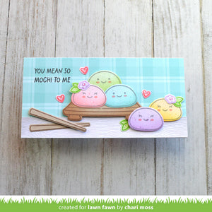 Lawn Fawn - you mean so mochi - clear stamp set - Design Creative Bling