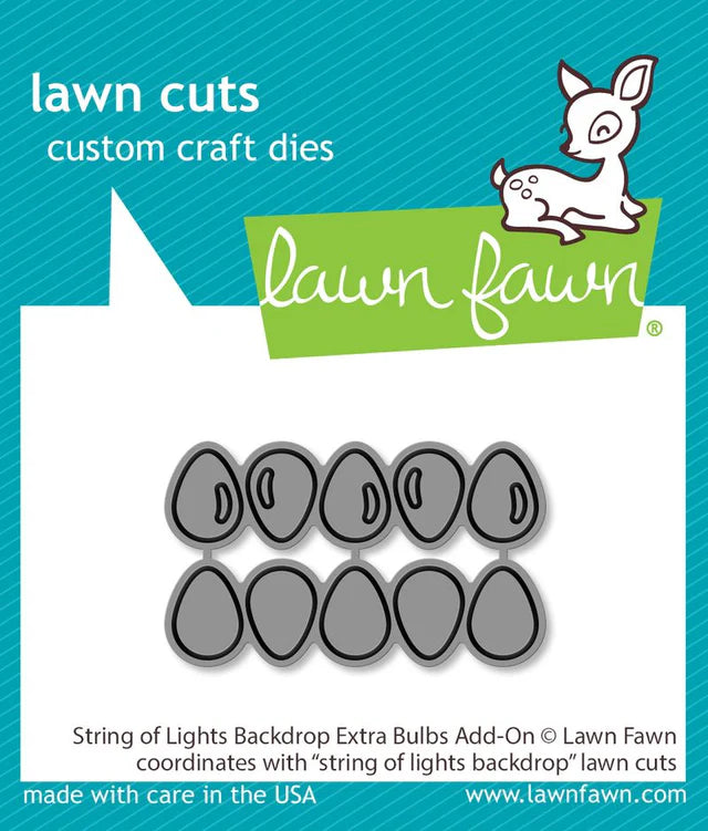 Lawn Fawn-string of lights backdrop extra bulbs add-on-Lawn Cuts-Dies