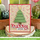 Lawn Fawn - candy cane background stencils - lawn cuts